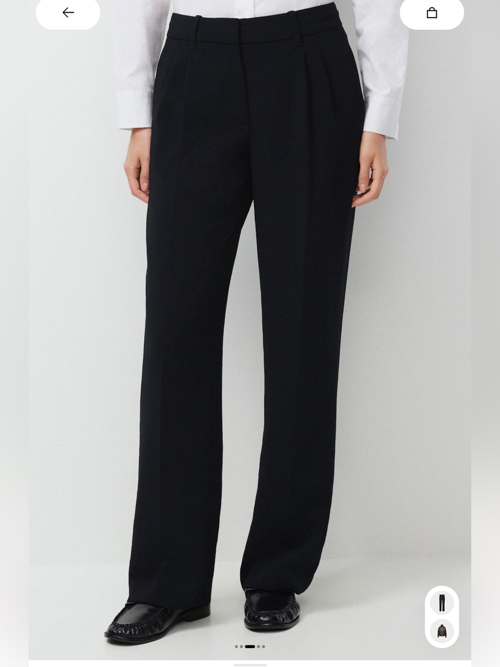 Aritzia effortless pants Low-rise